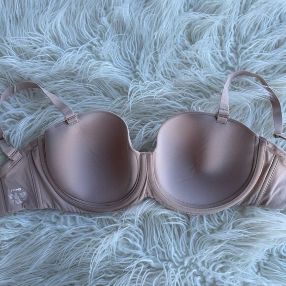 Skims Fits Everybody Strapless Bra Mica Size 32H - Picture 5 of 8